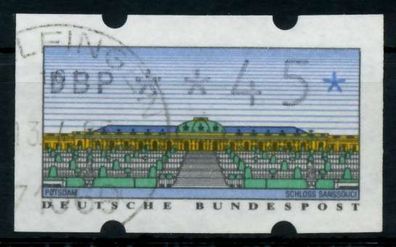 BRD ATM 1993 Nr 2-1.1-0045 gestempelt X96DDA2