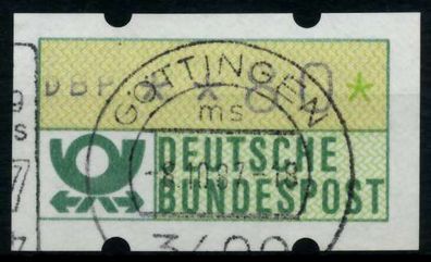 BRD ATM 1981 Nr 1-1-080 gestempelt X9700C6
