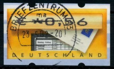 BRD ATM 2002 Nr 5-1-0056 gestempelt X97086E