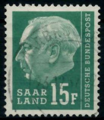 SAAR OPD 1957 Nr 415 gestempelt X976ABE