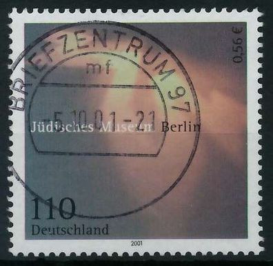 BRD 2001 Nr 2216 gestempelt X84CFE2