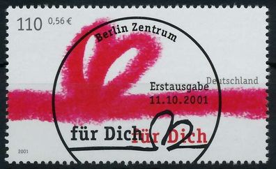 BRD 2001 Nr 2223 ESST zentrisch gestempelt X936586