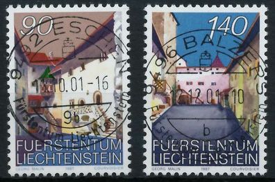 Liechtenstein 1987 Nr 919-920 zentrisch gestempelt X0CDC36