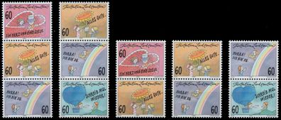 Liechtenstein 1995 Nr SZd13-SZd17 postfrisch X1176E6
