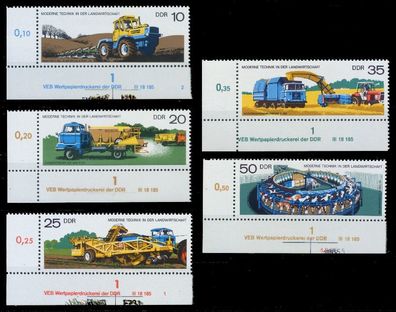 DDR 1977 Nr 2236-2240 postfrisch ECKE-ULI XAAC30A