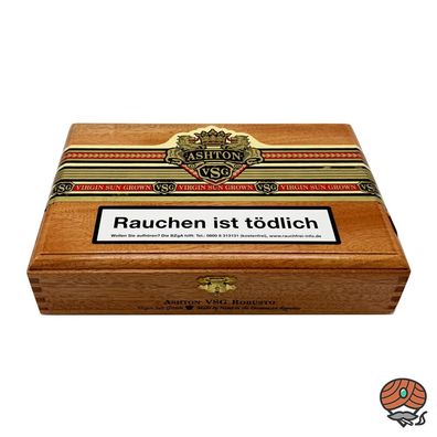 ASHTON VSG - Virgin Sun Grown Robusto Zigarren 24er Kiste aus Dominikanische Republik