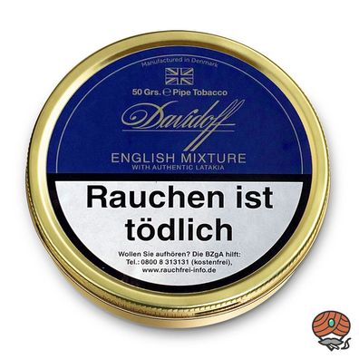 Davidoff English Mixture Pfeifentabak 50g Dose
