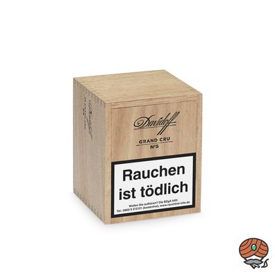 Davidoff Grand Cru No. 5 Petit Corona Zigarren 25er Kiste Dominikanische Republik