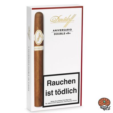 Davidoff Aniversario Double R Double Corona Zigarren 4er Pack Dominikanische Republik