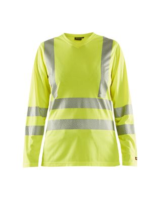 Blakläder Damen High Vis Shirt langärmelig 3485 1013 in 2 Farben