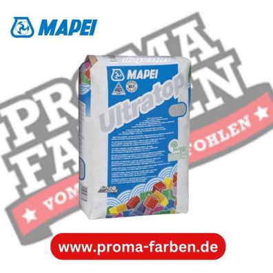 Mapei Ultratop Bodenspachtelmasse direkt nutzbar | 25 kg Antracite
