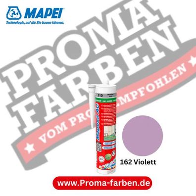 Mapei Mapesil AC 310ml Silikon-Dichtstoff 162 Violett
