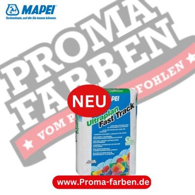 Mapei Ultraplan Fast Track Bodenspachtelmasse - Schnell Trocken Belegbar: ca. 2 Stun