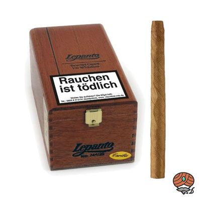 Lepanto 744/25 Caribic, 25 Zigarren - Holzschachtel