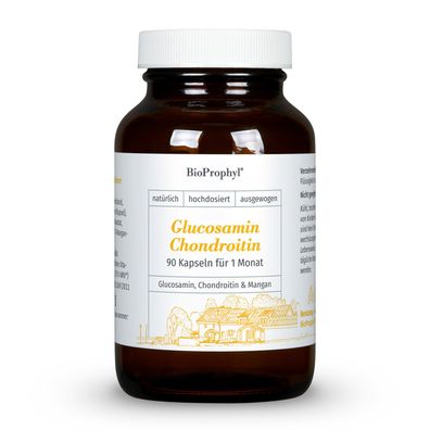 BioProphyl Glucosamin Chondroitin | hochdosiert mit Mangan und Vitamin E