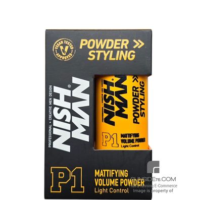 NishMan/P1 Mattifying Volume Powder 20g/Haarstyling/Haarpflege