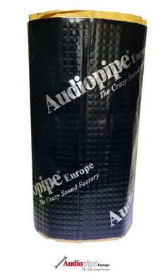 Audiopipe Black Alubutyl 2,1mm Dämmung Anti Dröhn Matte Schallschutz