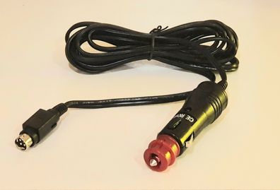 Adapter 4-pin Stecker 12V Zigarettenanzünder 2.5m Kabel TV Fernseher usw. Nr.17