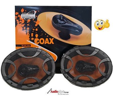 HERTZ 3-Wege ECX 690 Lautsprecher 6" x 9" Oval 200W Set TOP PREIS !!