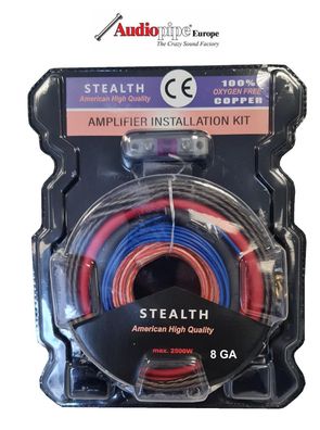 Verstärker Endstufen Anschluss Set Kabel Kit 16mm² Kupfer TOP !