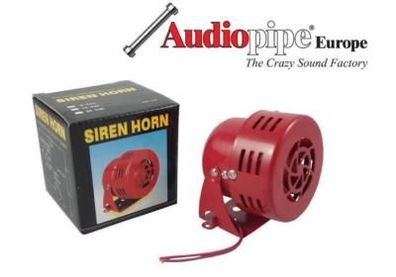 Mini Sirene Fliegeralarm 12V Motorsirene Police Fire