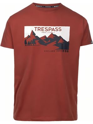 Trespass T-Shirt Nottaway Casual Printed Tshirt