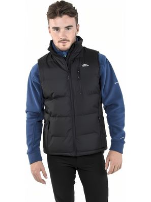 Trespass Weste Clasp - Male Padded Gilet Black