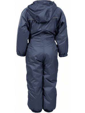 Trespass Kinder Regenset Dripdrop - Childs Rain Suit Navy Blue