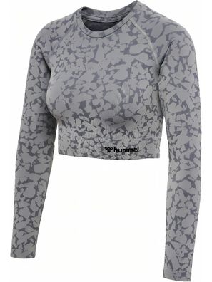 Hummel Damen Longsleeve Hmlmt Pi Seamless Crop T-Shirt L/S 219909