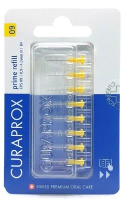 Curaprox Prime Refill CPS 09 (0,9 - 4,0 mm) 8 St., gelb