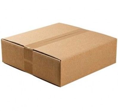 Faltkartons Versandkarton Box 250x200x80 mm 360G Aussenmass einwellig Braun Neu