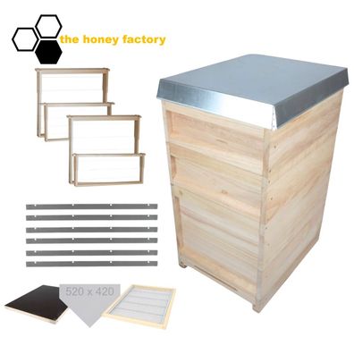 Bienenbeute DNM 12 Liebig Megaset "DIE Riesige" (BAUSATZ) - Rähmchen Absperrgitter
