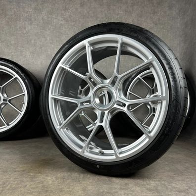Porsche 992 + 992.2 GT3 Felgen 20/21" Touring SILBER 992044686CB Original ZV TOP