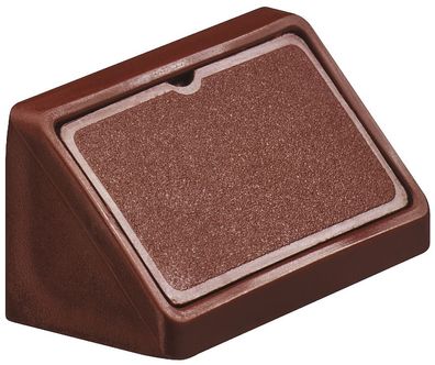 10 x Häfele Universal-Eckverbinder 44 mm braun mit Abdeckkappe – Kunststoff Korpus