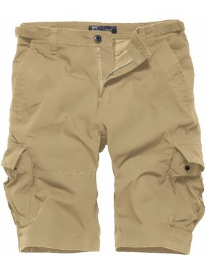 Vintage Industries Bermuda Cargostyle Terrance Shorts Dark Khaki