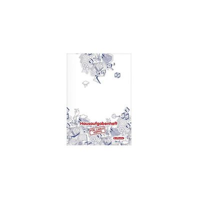 Herlitz Herlitz Aufgabenheft A5 48 Blatt für coole Köpfe, Motiv Krit