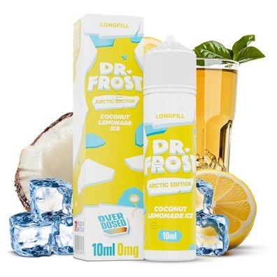 Dr. Frost - Arctic Edition Coconut Lemonade Ice - Longfills 10 ml