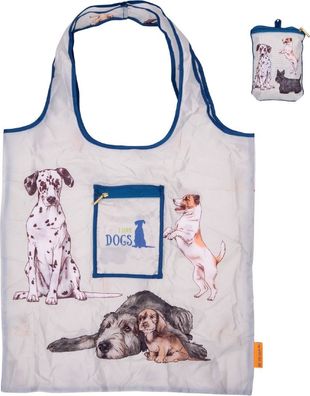 Die Spiegelburg, Coppenrath Verlag, Faltshopper - Einkaufstasche, 23747, I love Dogs