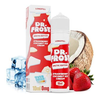 Dr. Frost - Arctic Edition Strawberry Coconut Ice Cream - Longfills 10 ml