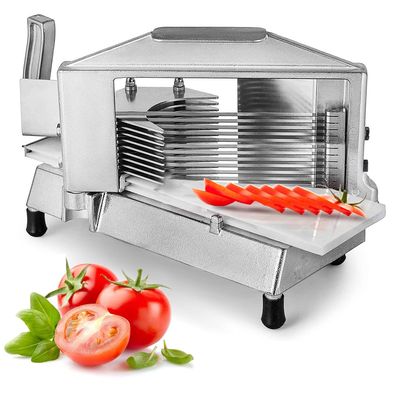 VEVOR Kommerzieller Tomatenschneider 1/4 Zoll Edelstahl Geméseschneider