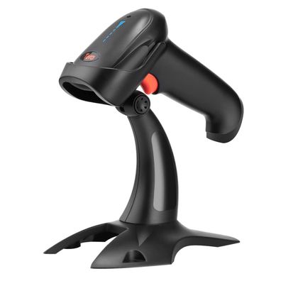Tera Pro 2D-Barcodescanner Bluetooth QR 2200mAh mit Ständer HW0002 Schwarz