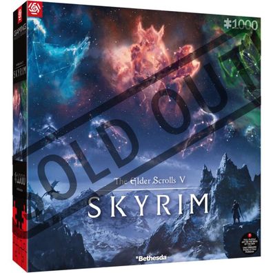 The Elder Scrolls V Gaming Puzzle Skyrim (1000 Teile)