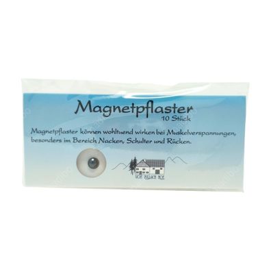 Magnetpflaster 10 Stück für Nacken Schulter Rücken - Vom Pullach Hof