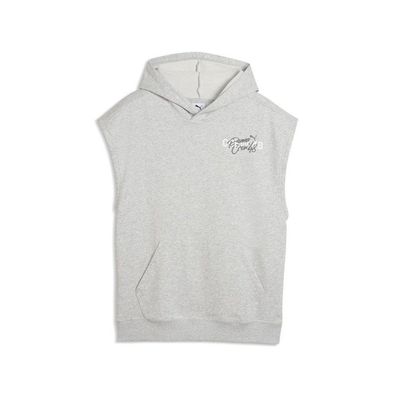Puma Hoodie M Crew French Terry Sleeveless 529313