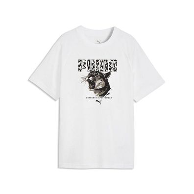 Puma Kinder T-Shirt Graphics Animal Relaxed Tee G 694846