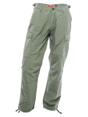 WCC West Coast Choppers Cargo Pants Caine Ripstop Cargo Green