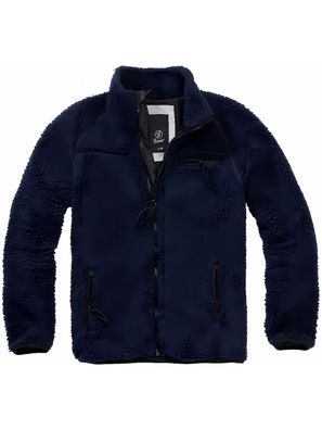 Brandit Herren Jacke Teddyfleece Jacket Navy