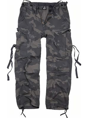 Brandit Hose M65 Vintage Trouser in Darkcamo