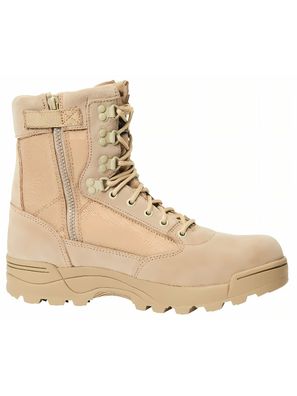 Brandit Schuh Zipper Tactical Boot in Camel