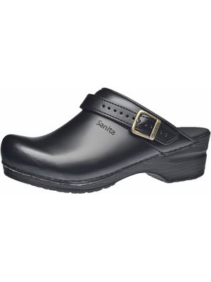 Sanita Offener Clog San-Flex Open Black